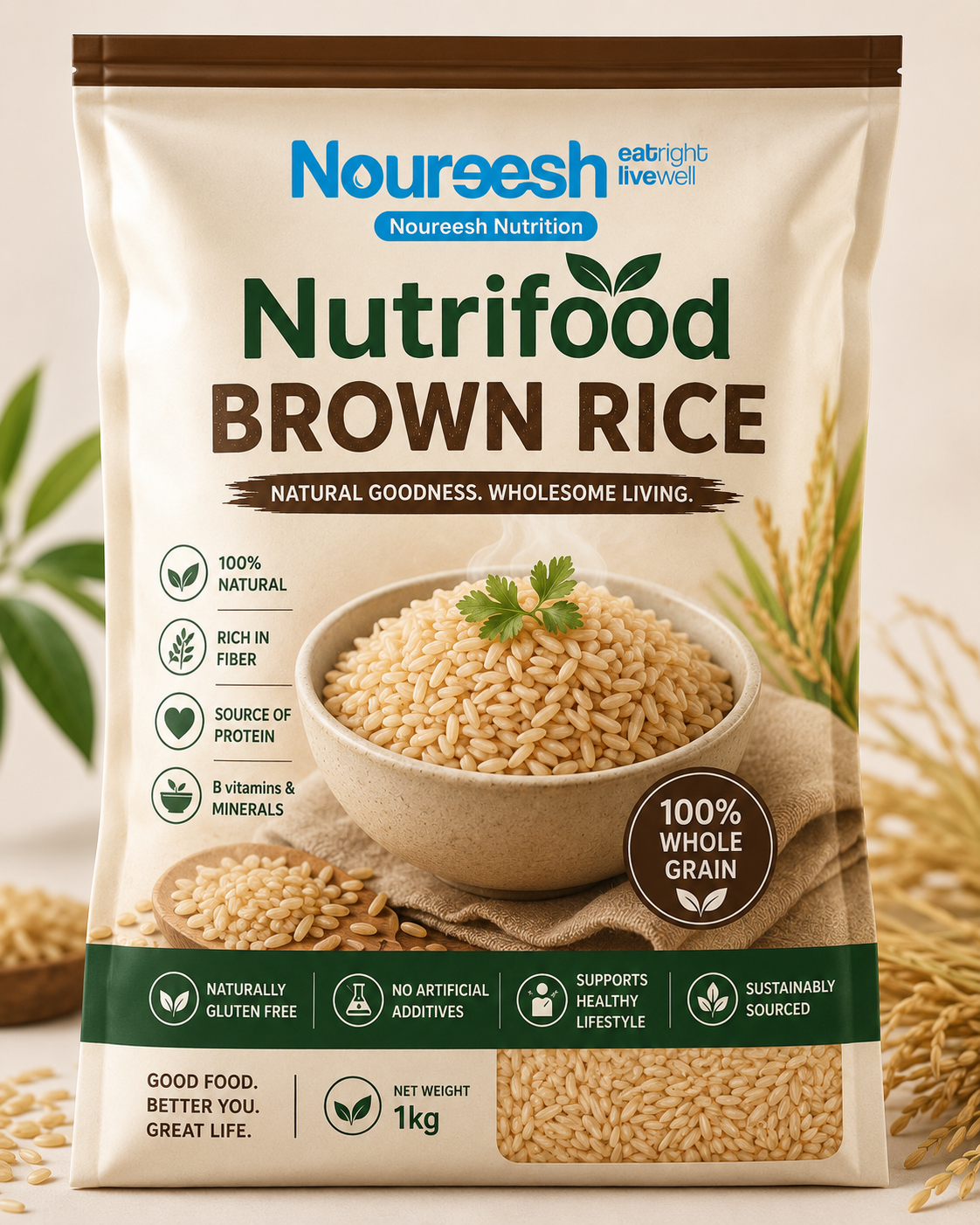 Nutrifood Brown rice 500g
