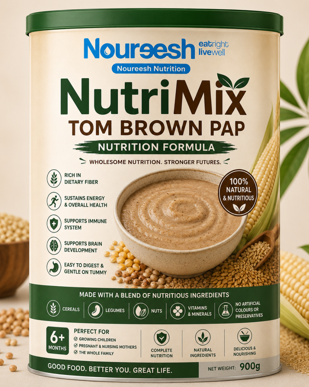Nutrimix Tom brown pap 500g